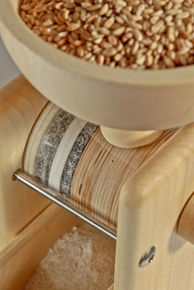 Manual Hand Mill Grinder fits Grains, Corn, Beans Seed Grinder Stainless  Steel